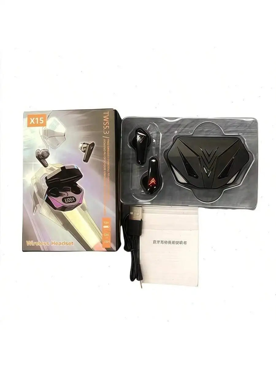 True Wireless Earbuds, Mini Couple In-Ear Headphones, Sports Stereo Bass, HD Call, Gaming, Universal for Android iOS Phones